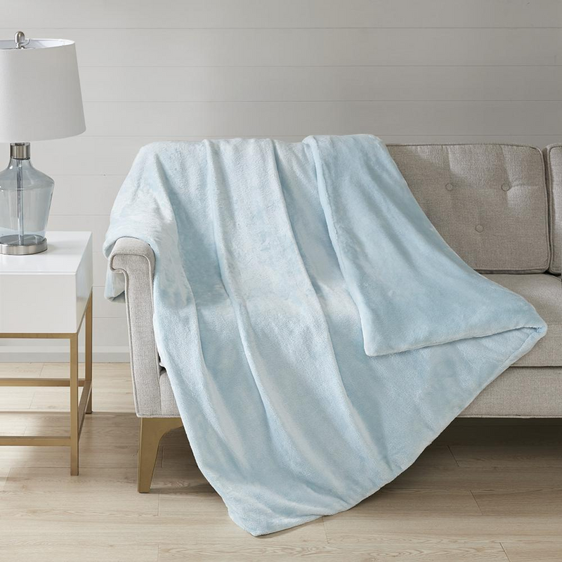 Polyester Microfiber Weighted Plush Blanket