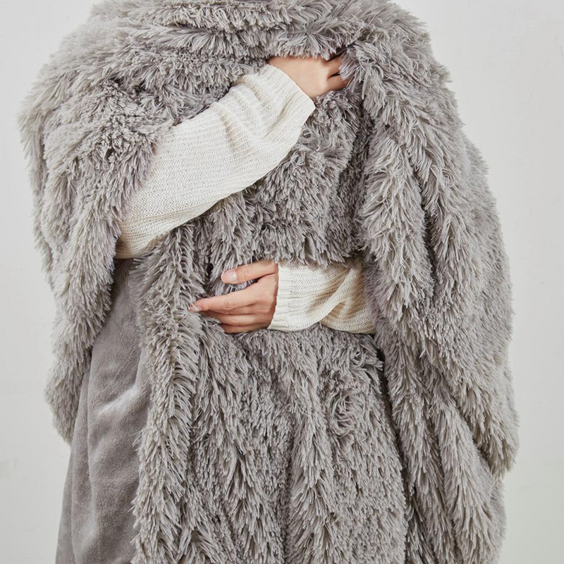 Fur Weighted Blanket