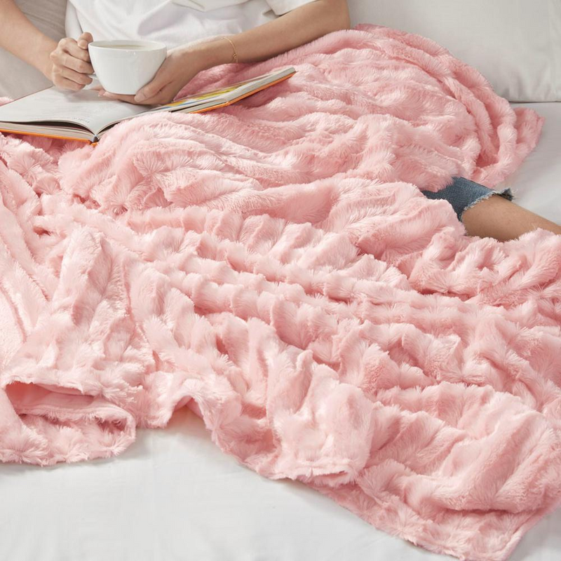 Fur Weighted Blanket